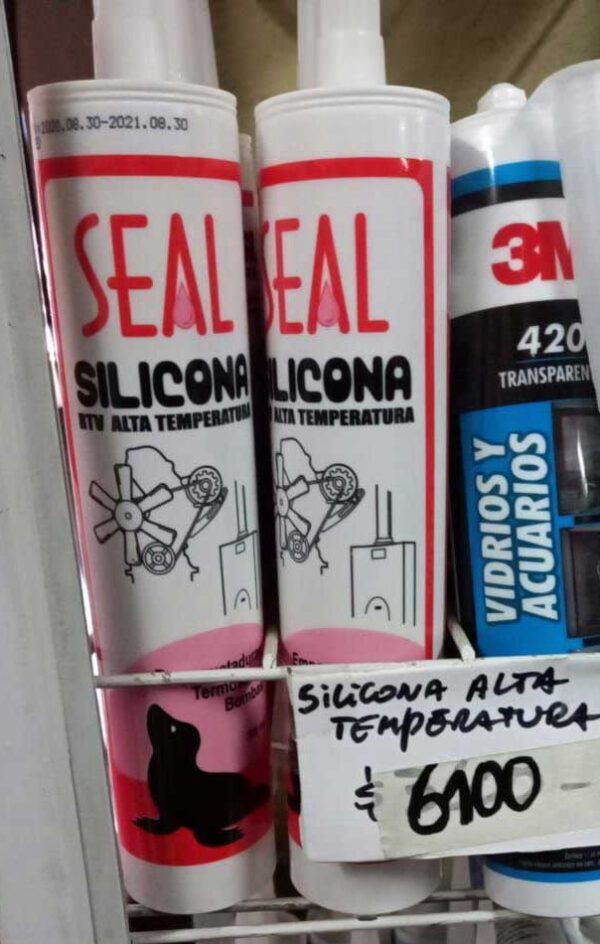 Silicona Seal para Alta Temperatura